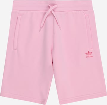 ADIDAS ORIGINALS - Pantalón en rosa: frente