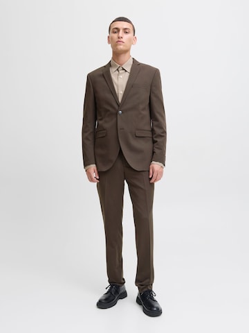 JACK & JONES Slim Fit Jakke 'JPRFranco' i brun