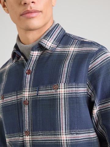 Superdry & Co Regular fit Overhemd in Blauw