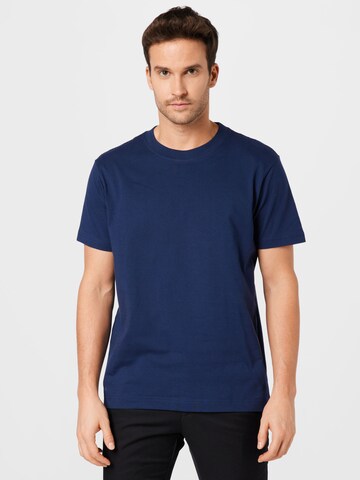 T-Shirt WEEKDAY en bleu : devant