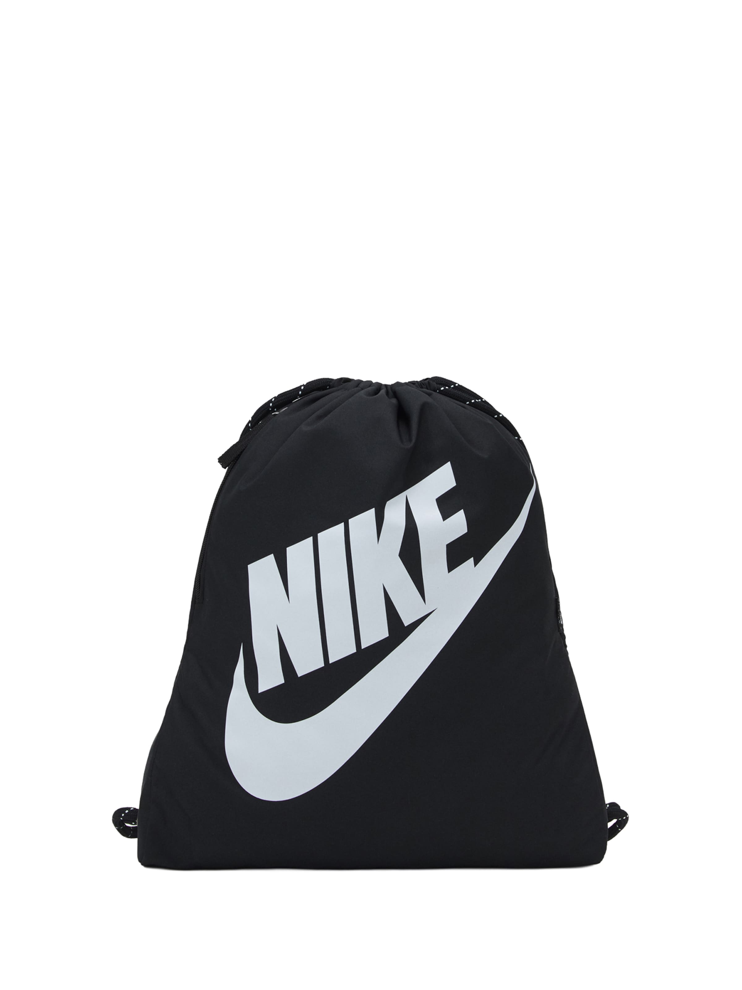 Nike Sportswear Vreča nahrbtnik 'Heritage' | črna barva: sprednja stran