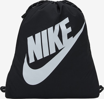 Nike Sportswear Тренировъчна чанта 'Heritage' в черно: отпред