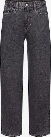 ESPRIT Loosefit Jeans in Zwart: voorkant