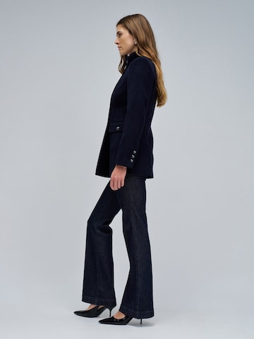 Salsa Jeans Between-Seasons Coat in Blue