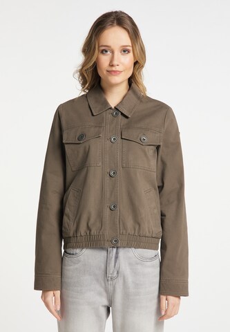 DreiMaster Vintage Between-Season Jacket in Grey: front