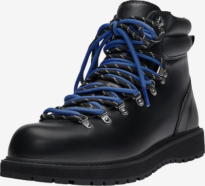 Pull&Bear Buty sznurowane w kolorze czarnym, Podgląd produktu