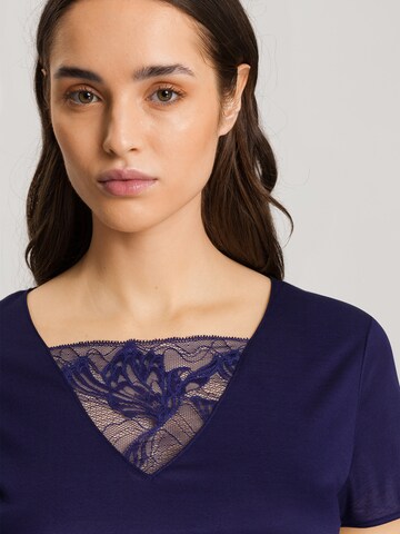 Chemise de nuit 'Eva' Hanro en bleu