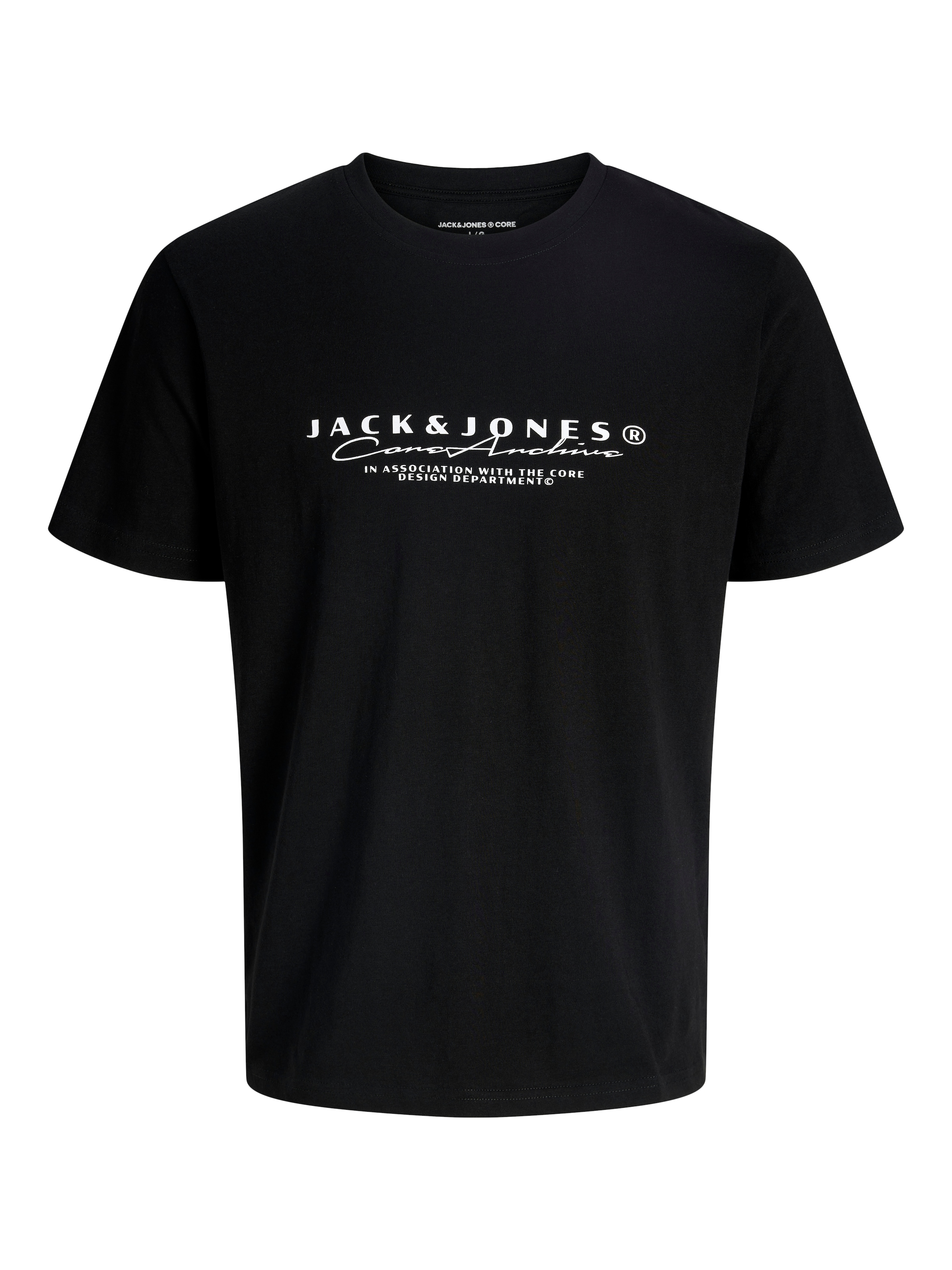 JACK & JONES Shirt in Black: front