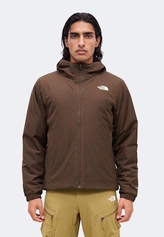 THE NORTH FACE - Chaqueta de montaña 'QUEST' en marrón: frente
