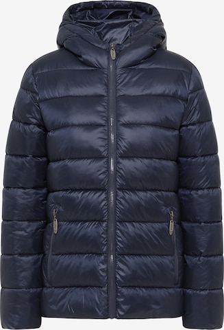 usha BLUE LABEL Winterjas in Blauw: voorkant