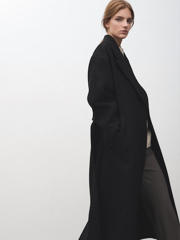 Manteau mi-saison 'SIRENITA' MANGO en noir