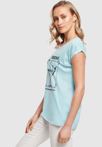 Mister Tee T-Shirt 'F-Word' in Blau