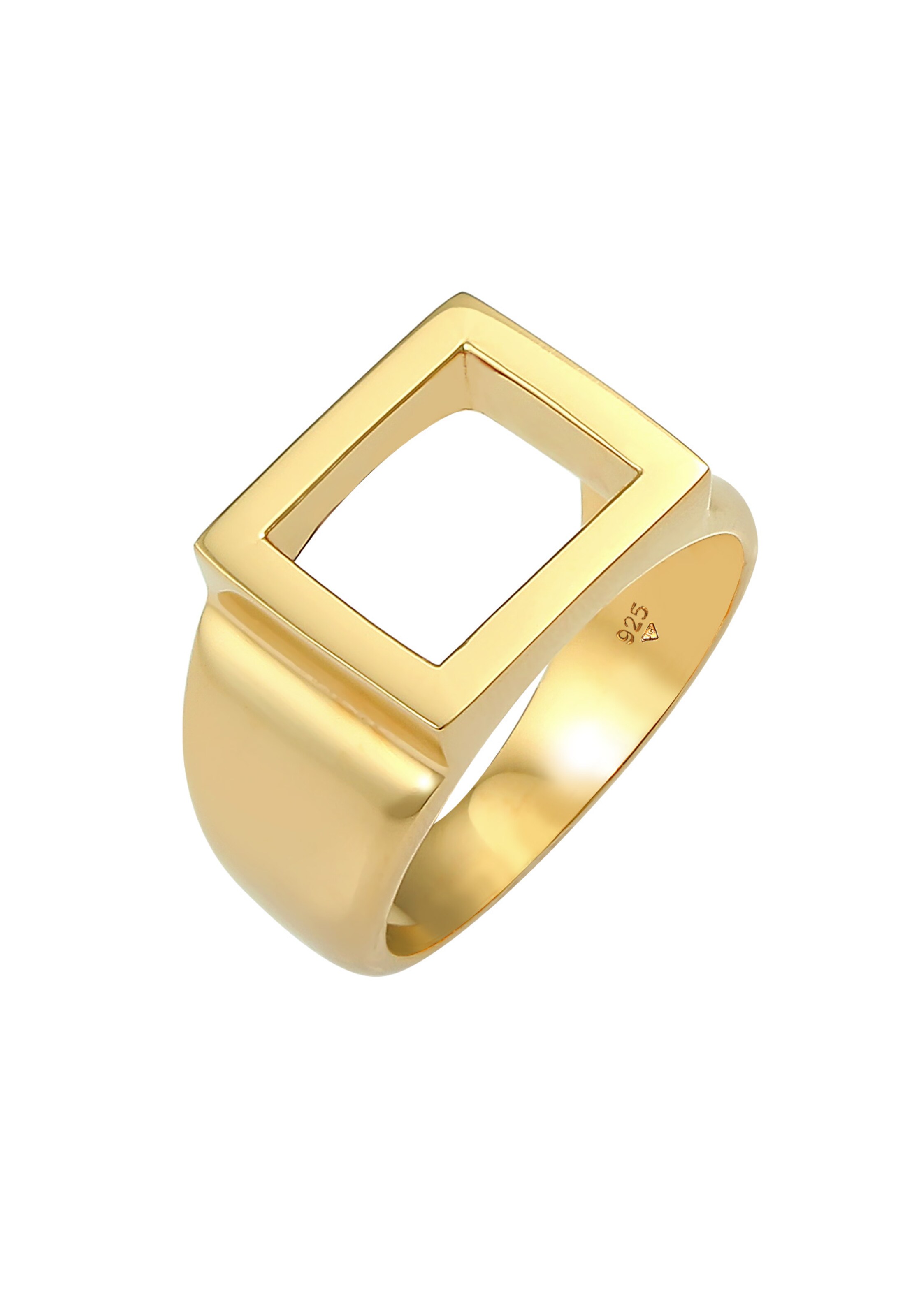 KUZZOI Ring in Gold: Vorderseite