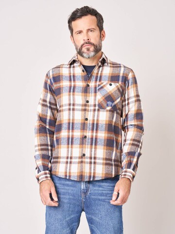 Deeluxe Regular Fit Hemd‌‌‌‌‌ in Braun