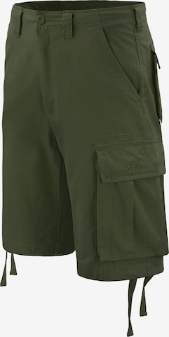 Regular Pantalon outdoor 'Kalahari' normani en vert