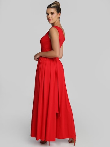 Madnezz House - Vestido de noche 'Erin Wild' en rojo