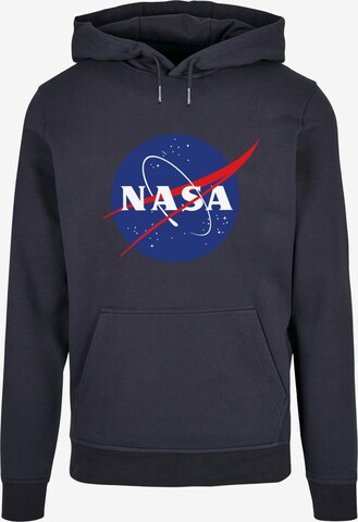 Merchcode Sweatshirt 'NASA - Galaxy Space' in Blauw: voorkant
