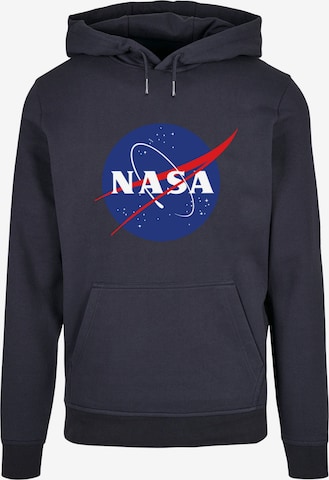 Sweat-shirt 'NASA - Galaxy Space' Merchcode en bleu : devant