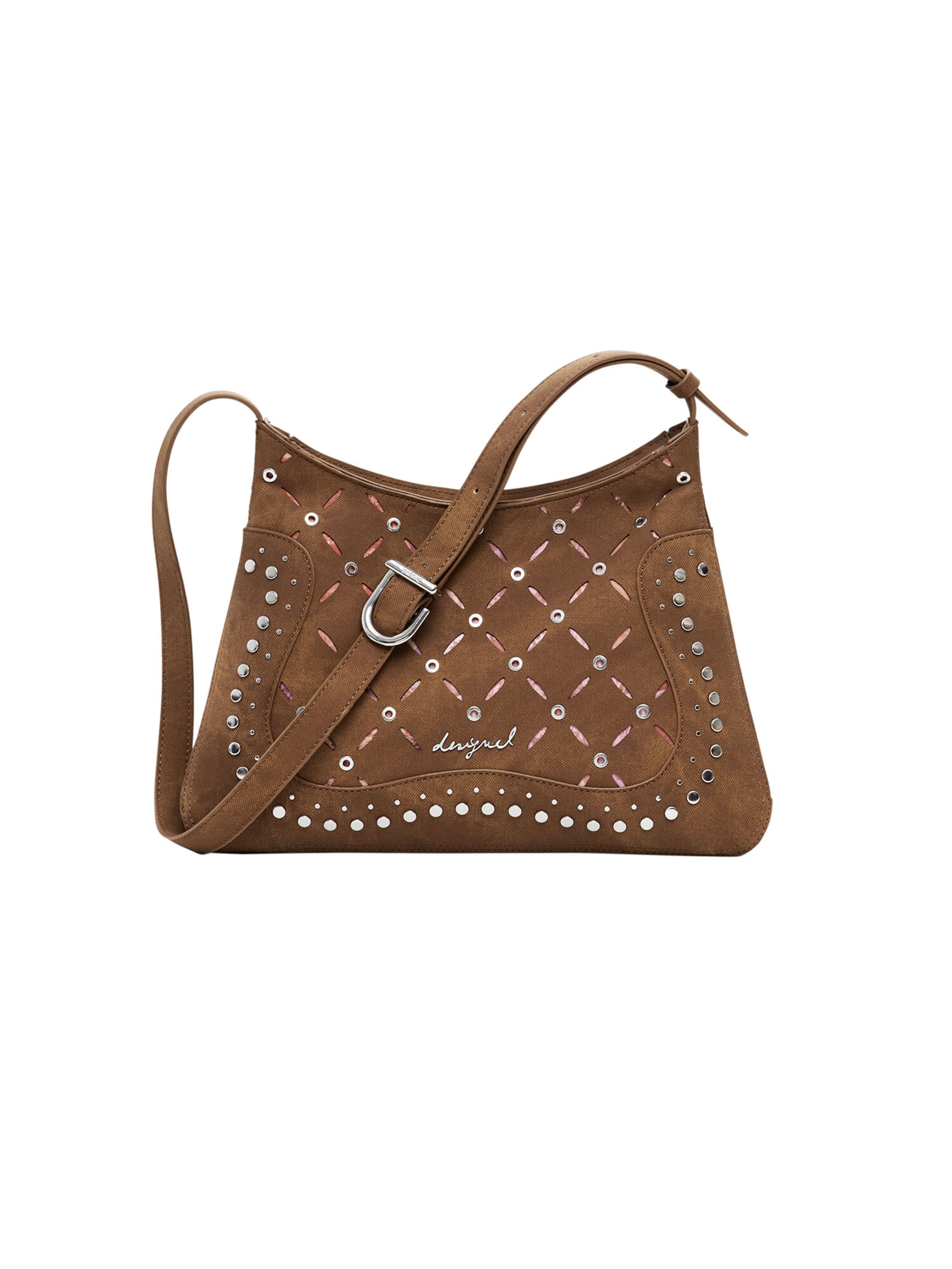 Desigual Umhängetasche 'Yankee Manaos' in Braun: Vorderseite