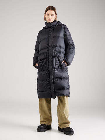 Lindex Χειμερινό παλτό 'Amira' σε μαύρο: μπροστά
