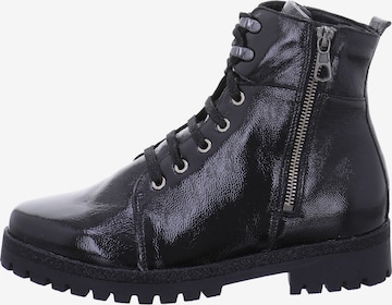 WALDLÄUFER Lace-Up Ankle Boots in Black