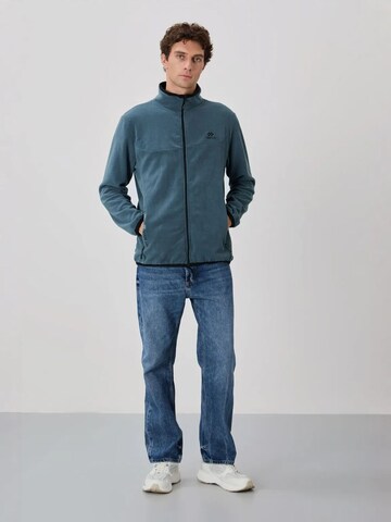 Giacca di pile di Tommy Life in blu
