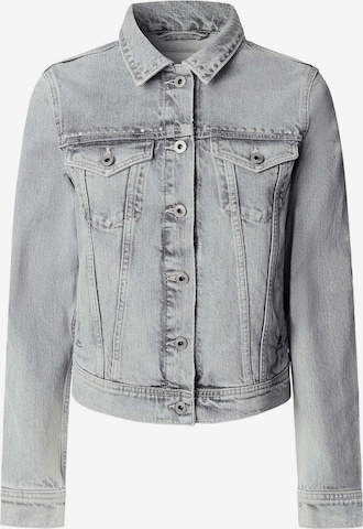 Veste mi-saison Pepe Jeans en gris : devant