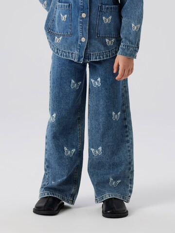 Wide Leg Jean NAME IT en bleu : devant