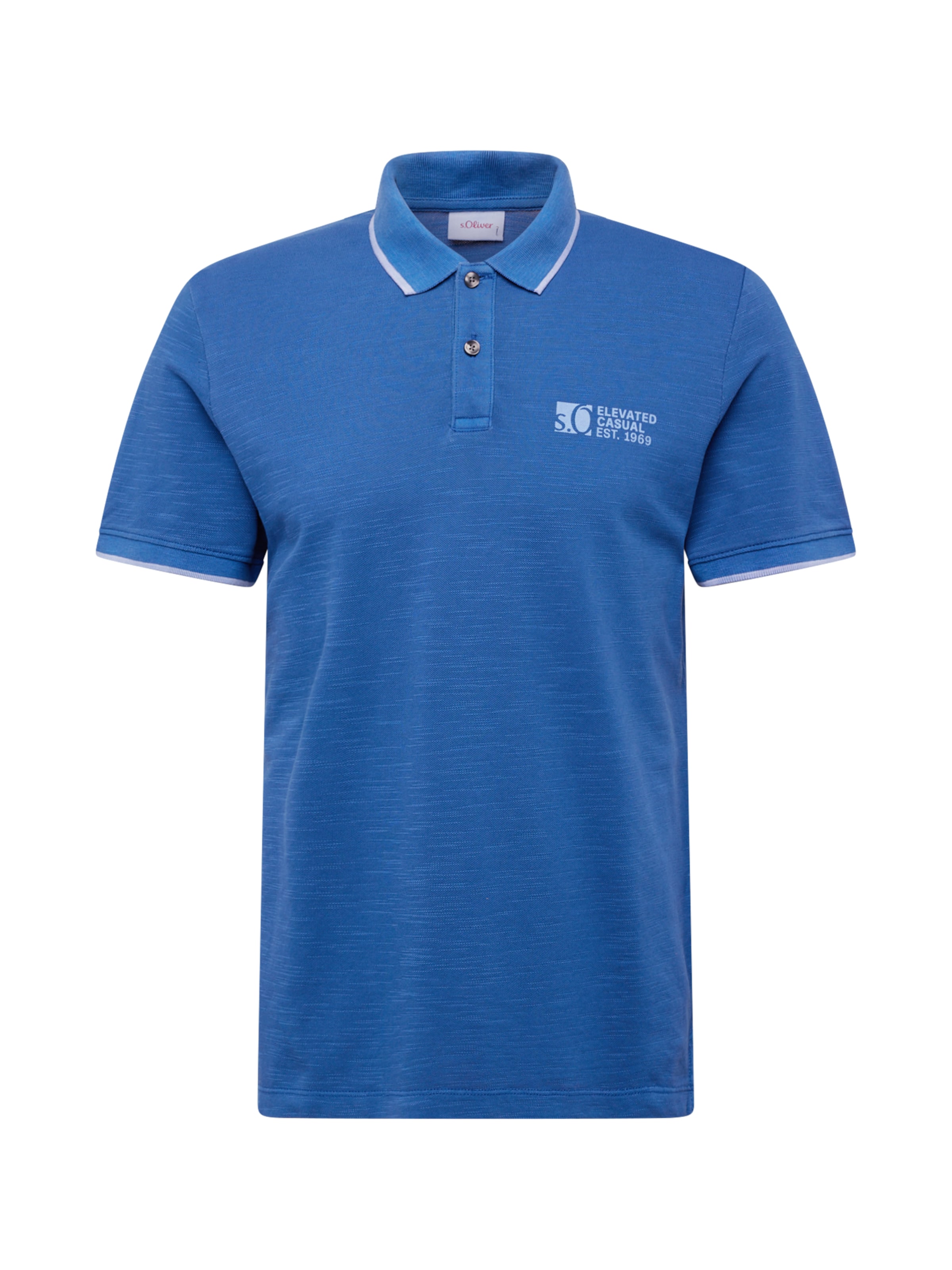s.Oliver Shirt in Blauw: voorkant