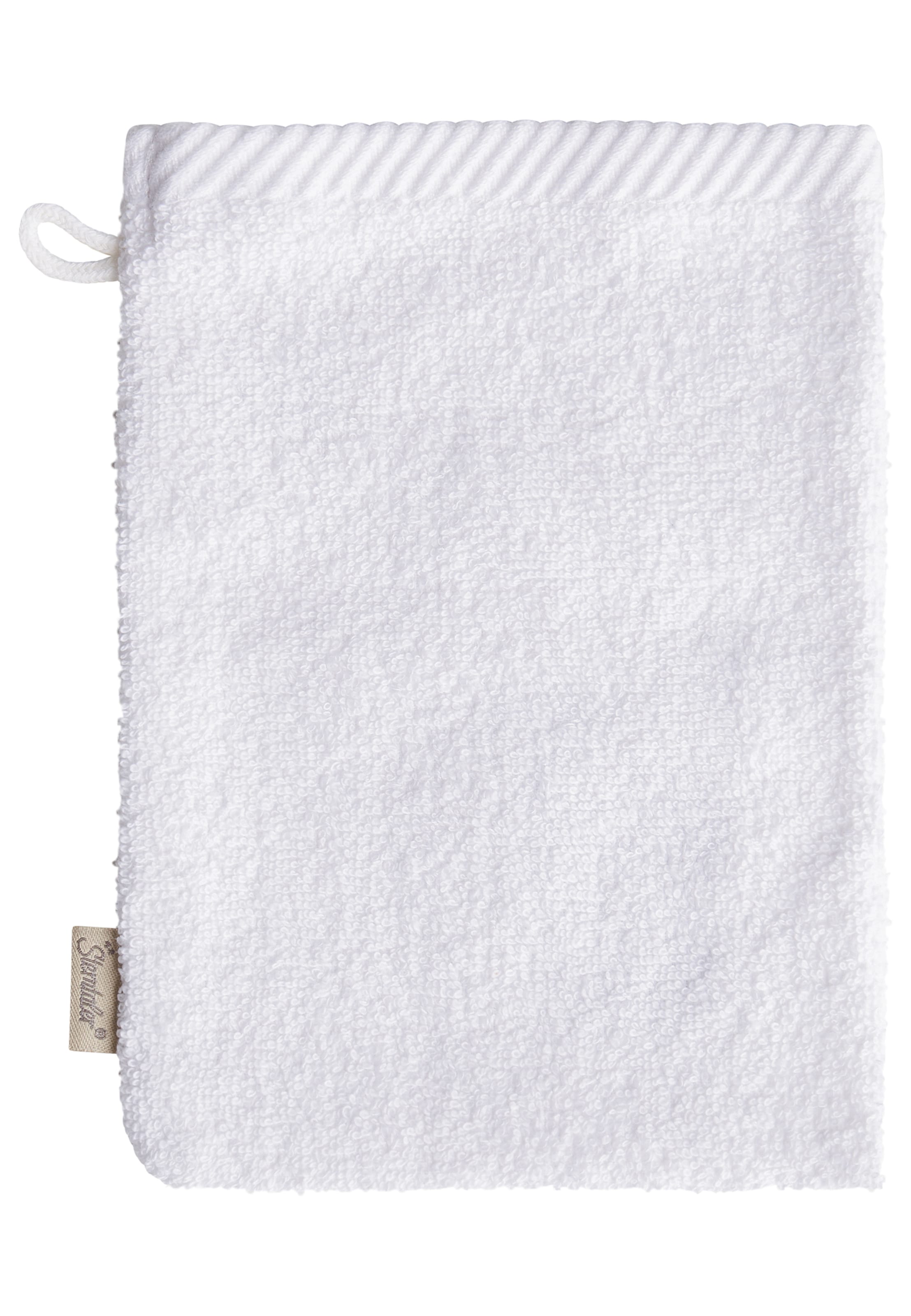 STERNTALER Waschlappen 'BÄR Bo' in Weiß