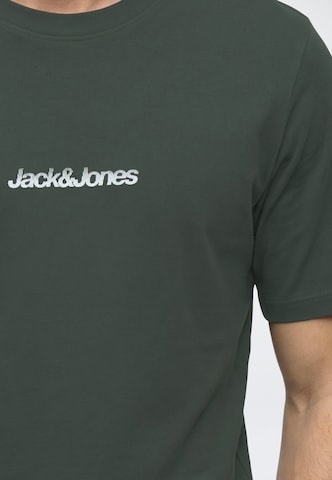 JACK & JONES Μπλουζάκι 'JCOECHO' σε πράσινο
