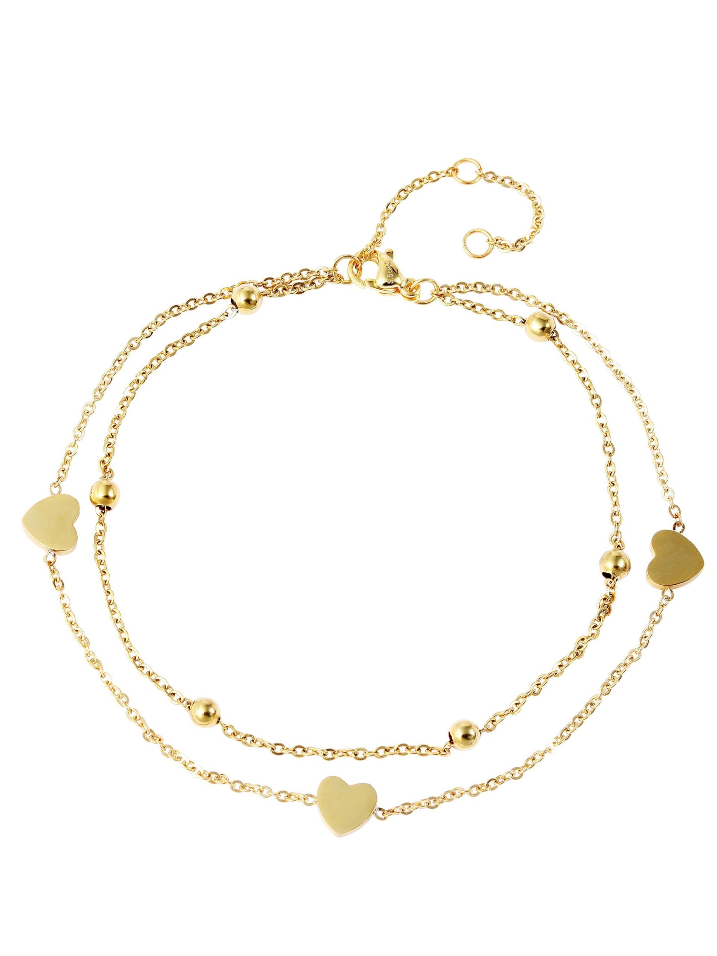 Akzent Foot Jewelry 'Hanni' in Gold: front