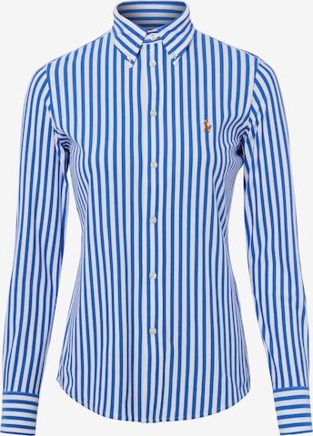 Chemisier Polo Ralph Lauren en bleu : devant