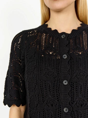 Soyaconcept Strickjacke in Schwarz