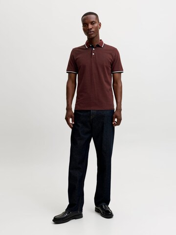 JACK & JONES Shirt 'paulos' in Red