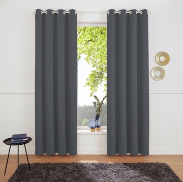 MY HOME Curtains & Drapes in Grey