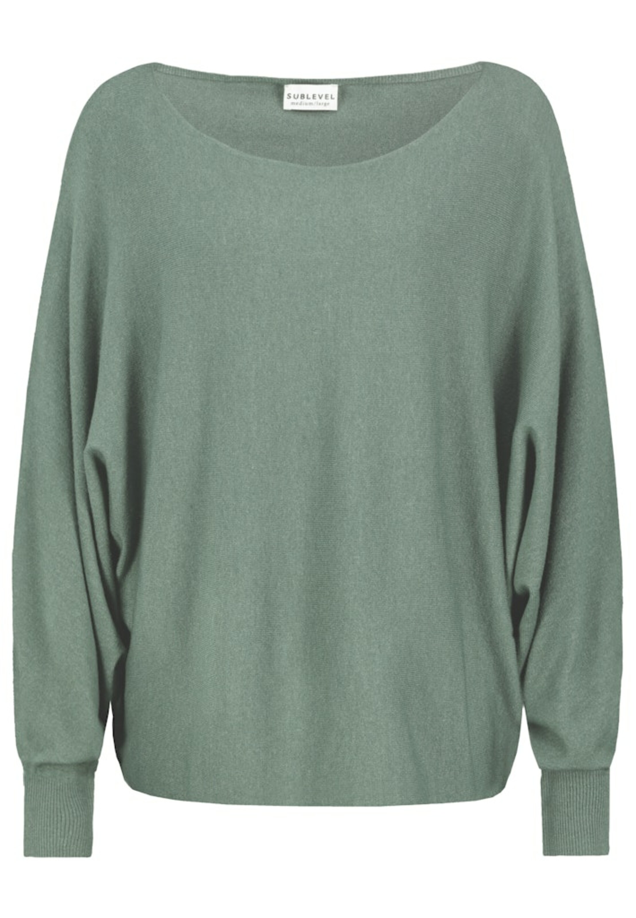 Authentic Style Pullover in Grün: Vorderseite