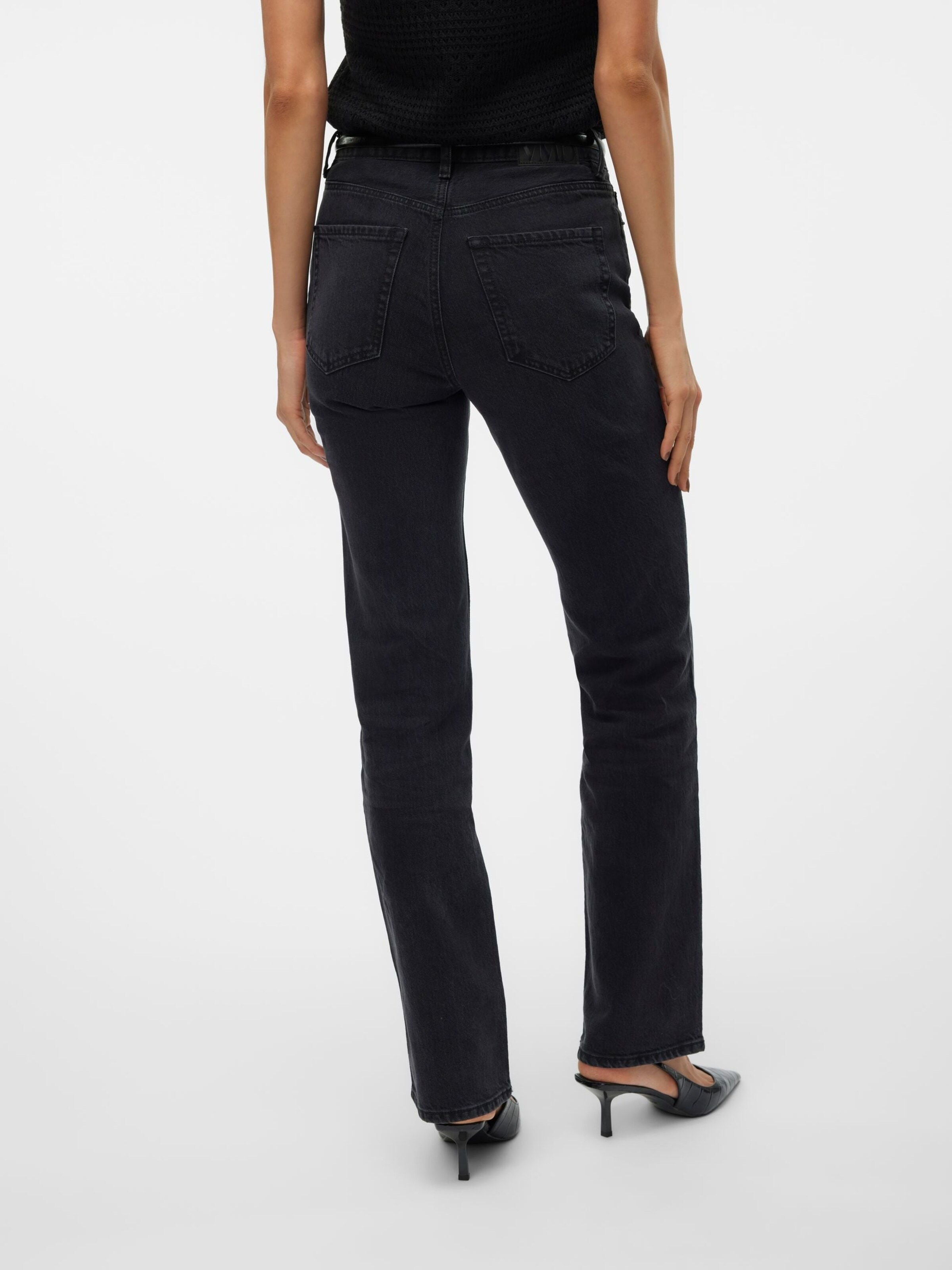 VERO MODA Regular Jeans '10315432' in Black