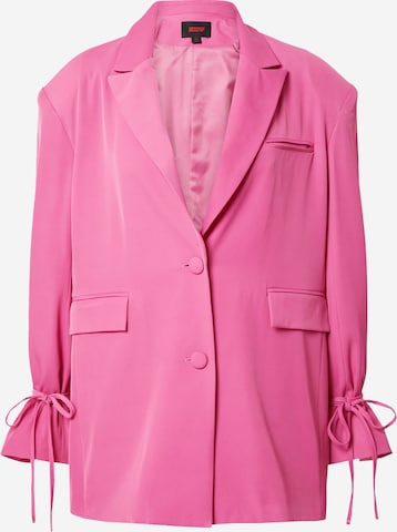 Misspap - Blazer em rosa: frente