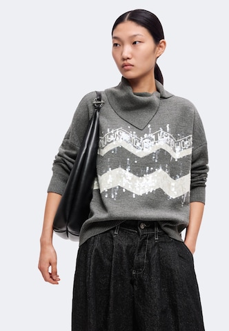 Pull-over Liu Jo en gris : devant
