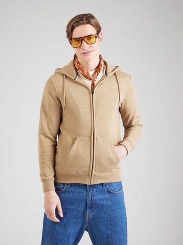 Giacca di felpa 'Downton' di BLEND in beige: frontale