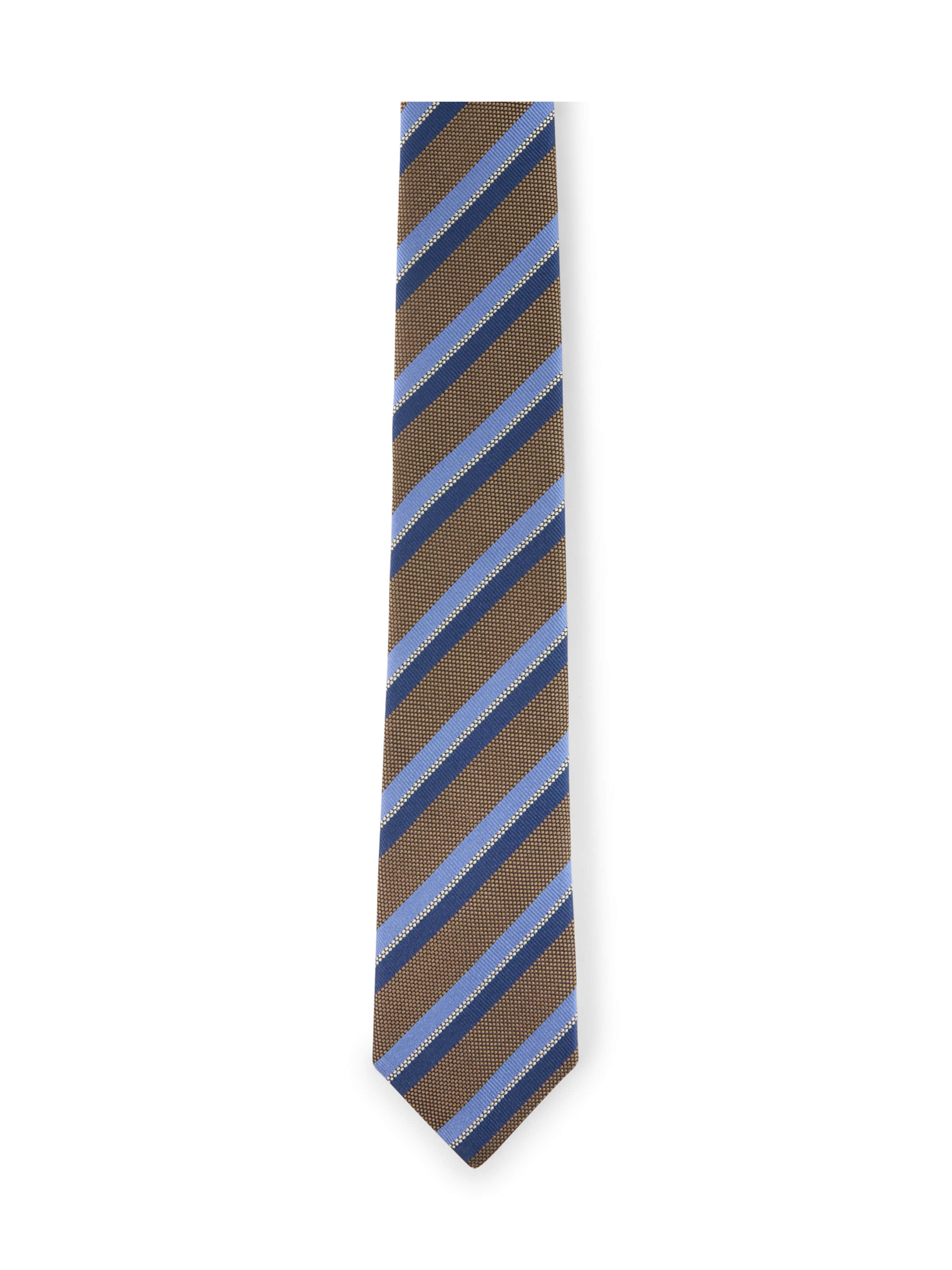 JOOP! Tie in Onesize in Blue / Light blue / Light brown, Item view