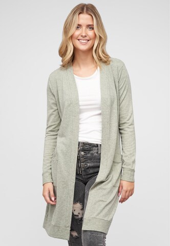 Cloud5ive Strickjacke in Grün: Vorderseite