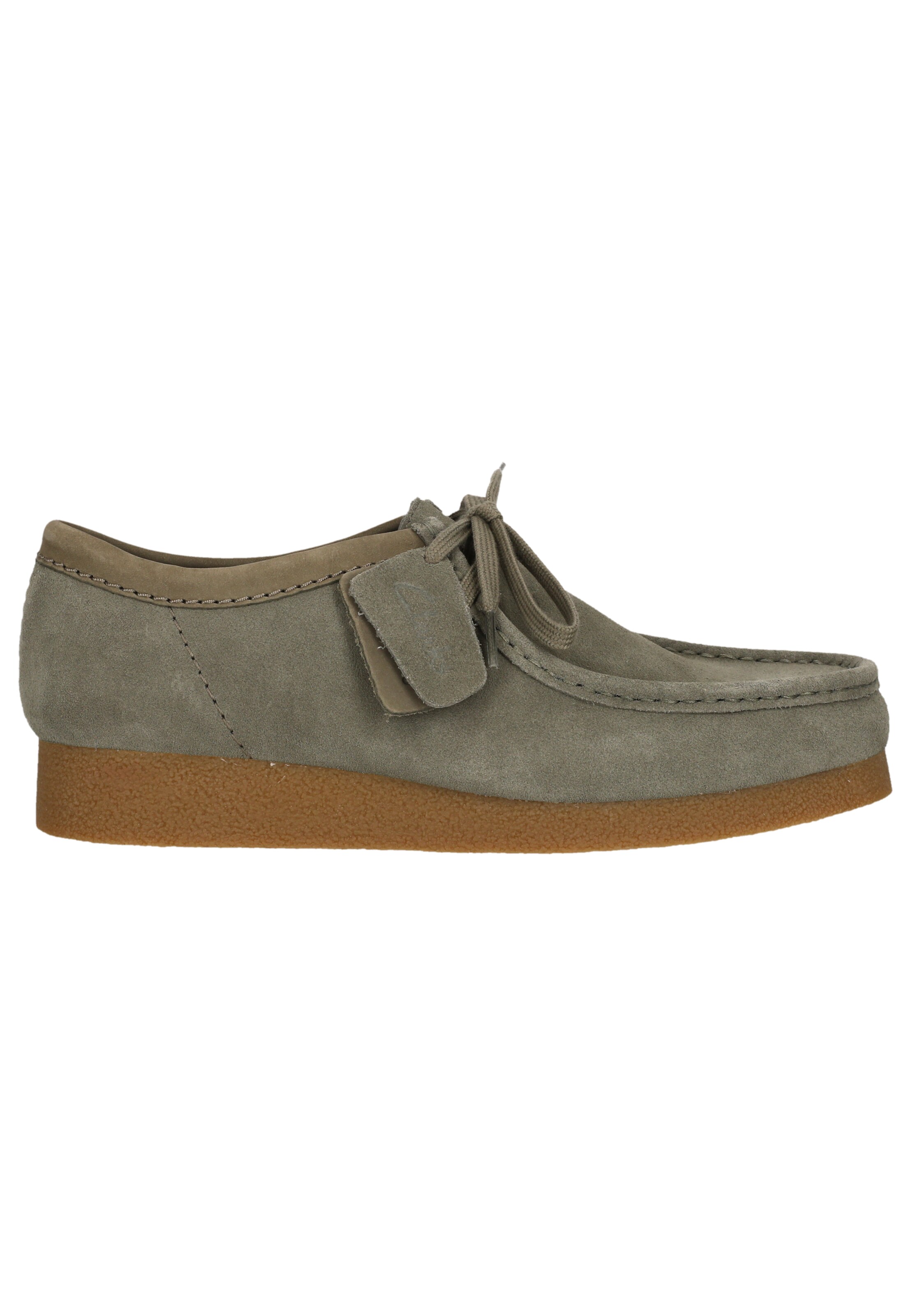 CLARKS Mocassins 'WallabeeEVO' in Groen