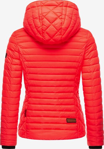 MARIKOO Between-season jacket 'Samtpfote' in Red