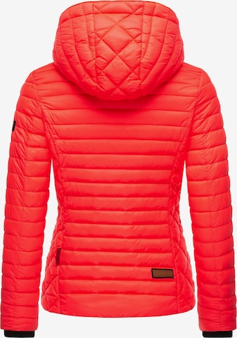 MARIKOO Between-Season Jacket 'Samtpfote' in Red