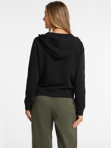 GUESS Sweatjacke in Schwarz