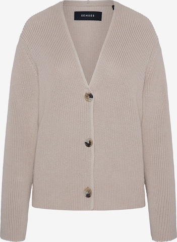 SENSES.THE LABEL Strickjacke in Beige: predná strana