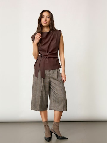 co'couture Top ' LunaCC ' – hnědá