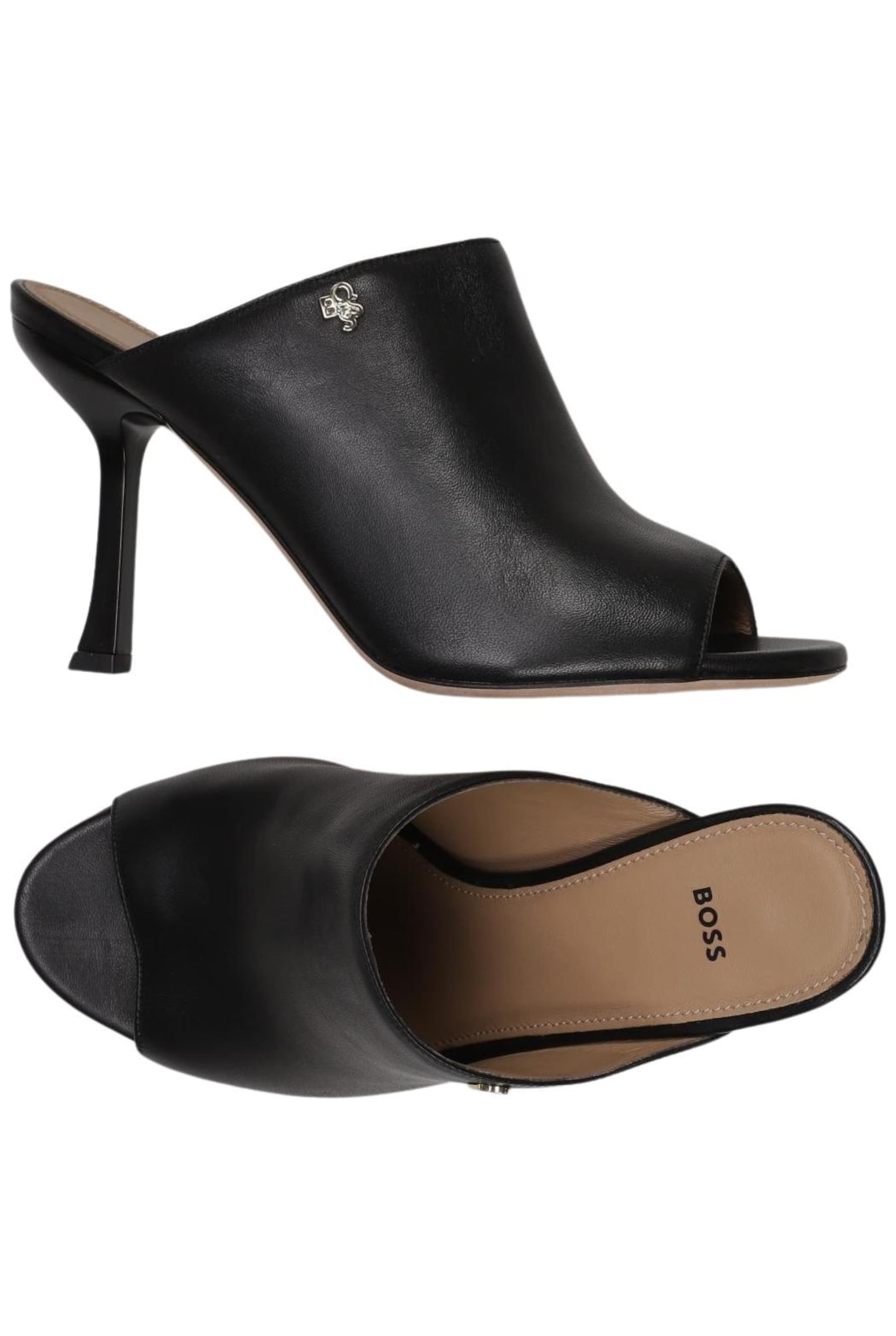 BOSS Black Sandals & High-Heeled Sandals in 37,5 in Black: front